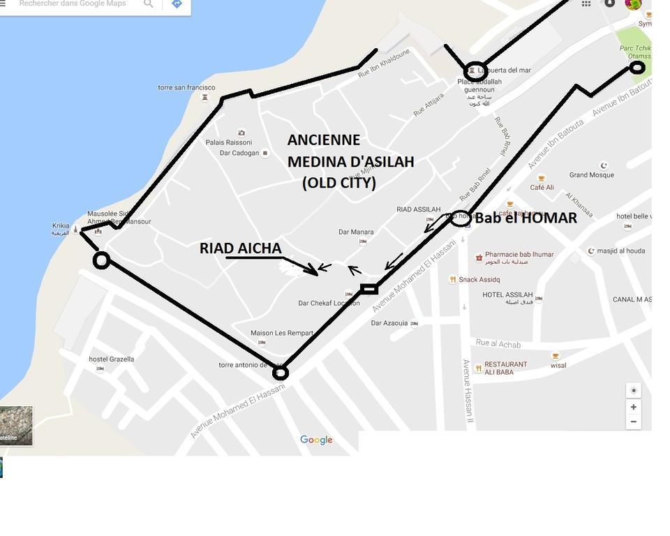Riad Aicha Asilah Exterior foto